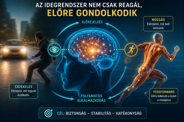 Miért nem csak reagál az agyunk? – Az idegrendszer előre gondolkodik